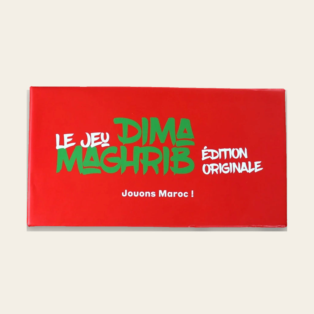 Face avant de la boîte Le Jeu Dima Maghrib Édition Originale