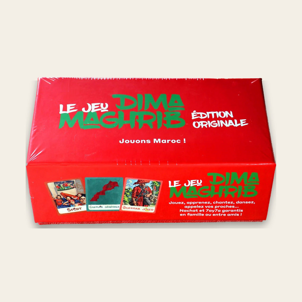 Boîte du jeu Dima Maghrib neuve, sous film plastique